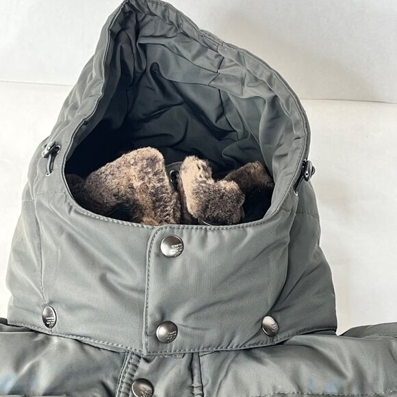 RARE CONVER Men's Down Parka 80%Down 20% Feather Long Premium Winter Coat Size L - Picture 5 of 13